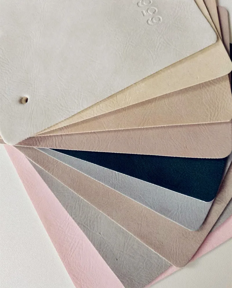 Factory wholesale suede synthetic leather nappa grain for gift box decoration