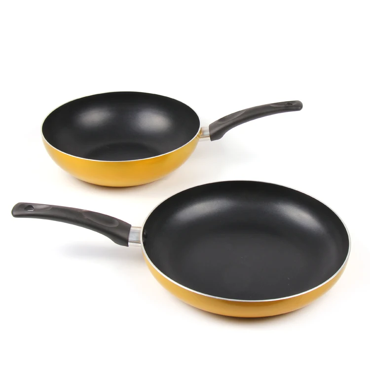 
3-Pcs Aluminium Non Stick Kitchen Cookware Set frying pan set 