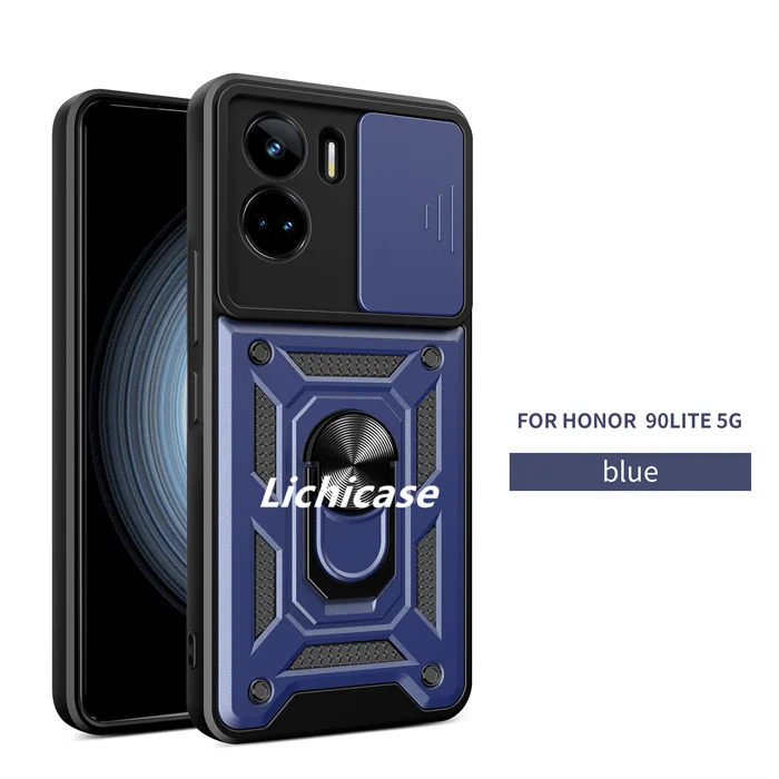Тяжелый чехол для Honor X5B 4G с магнитной подставкой