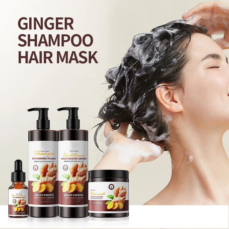 Organic Bulk Ginger Hair Growth Shampoo