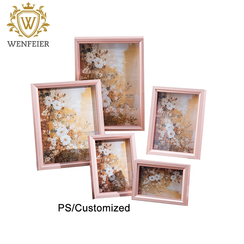 Winfeier Popular Document Display Frames a4 Ps Certificate Frame With Black And Gold Double Mat