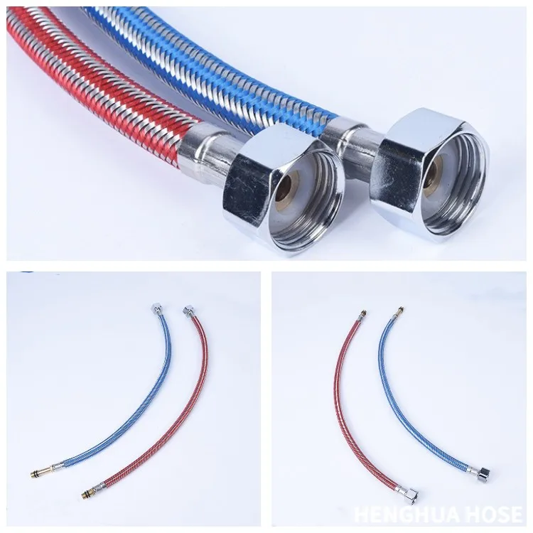 Original Brand New Faucet Connector Hose Flexible Faucet Hose For Toilet Stainless Steel Flexible Braided Metal Hose