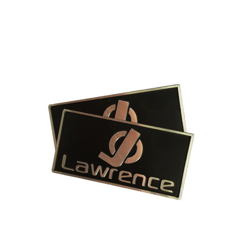 Пользовательская табличка из нержавеющей стали алюминиевая металлическая бирка латунная гравированная с логотипом для вашего бренда