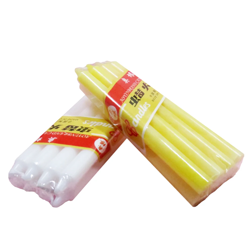 Pure Paraffin wax candle  church candle white candle wholesale