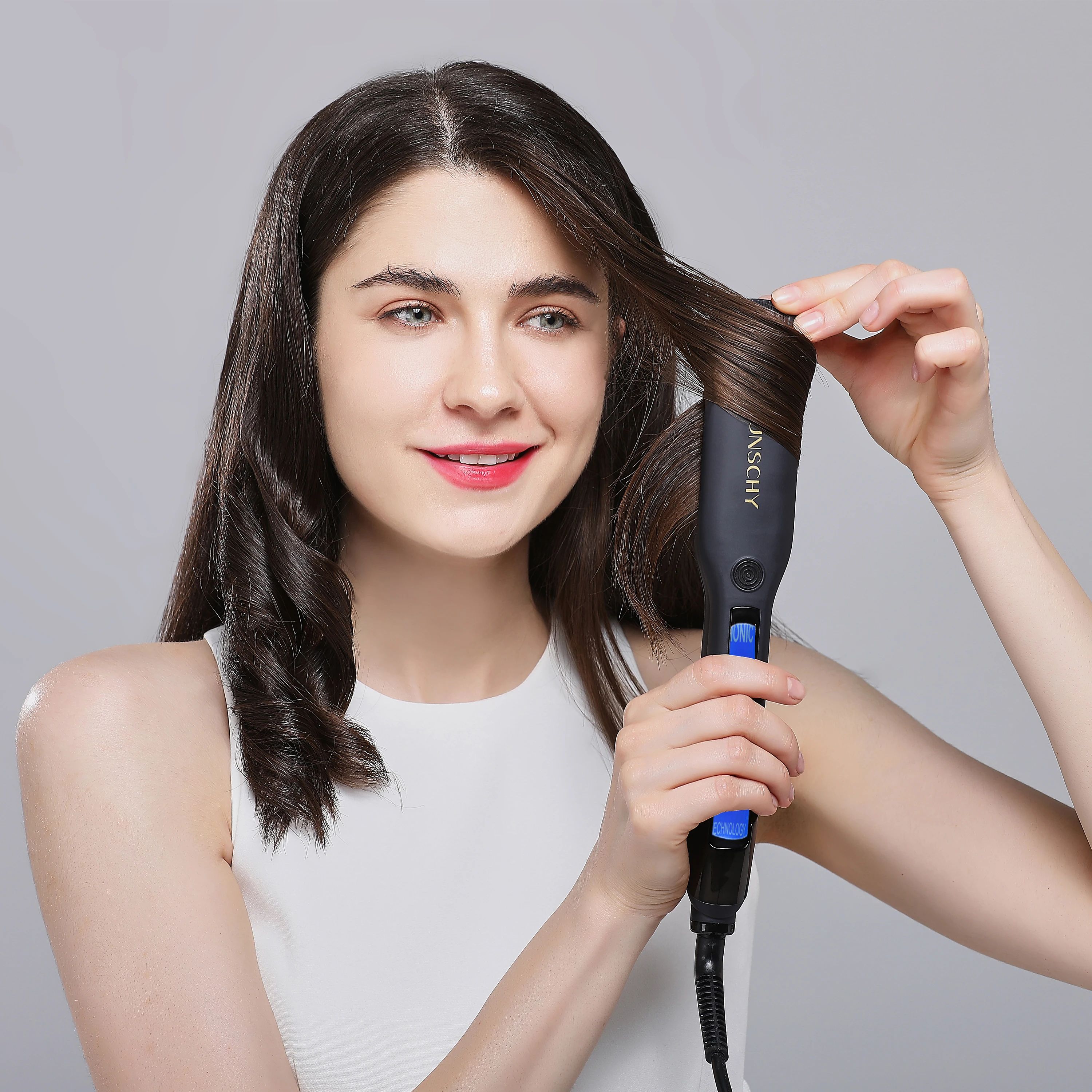 Professional salon High Quality 1.5 inch  Flat Iron Hair Straightener