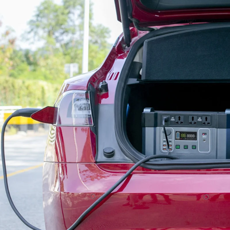 High Capacity APP Control 2000w Portable Power Station Power Station Lithium For Family Use