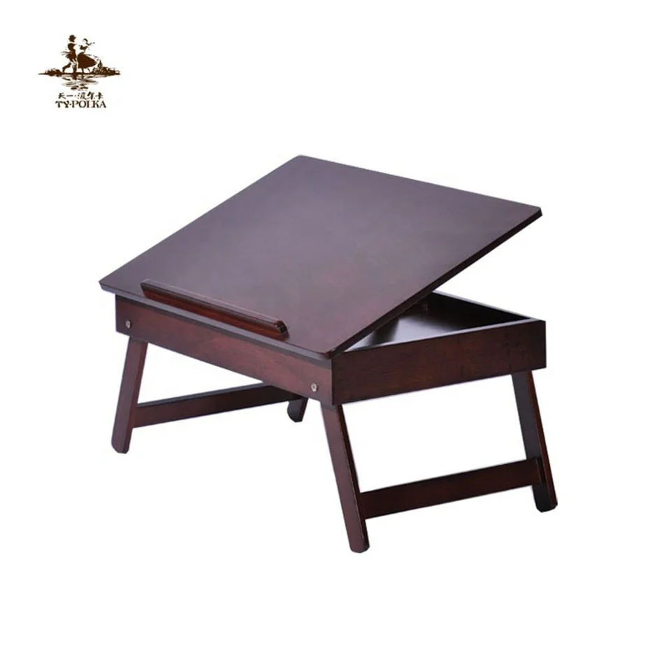 OEM цветной деревянный складной поднос для кровати из МДФ