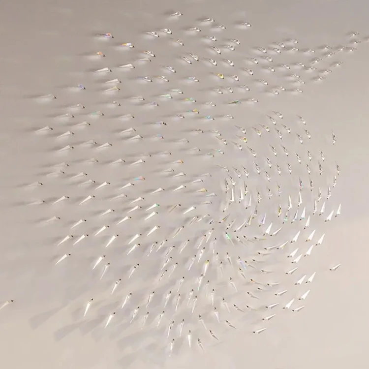 Custom Hotel Lobby Villa designer interior decoration modern luxury crystal  restaurant chandelier lighting