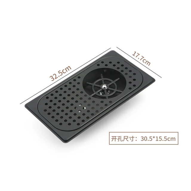 Stainless Steel High Pressure Automatic Bar Metal Cleaning Pitcher Rinser Glass Cup Washing Bottle Washer Cleaner Glass Rinser