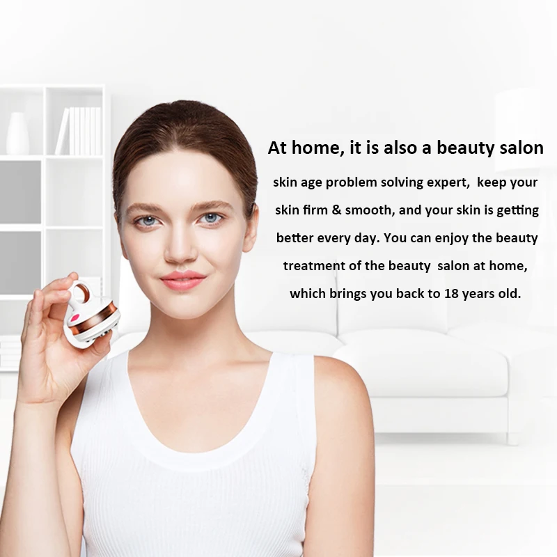 Ems Electroporation Facial Beauty Instrument Led Lights Rf Radio Frequency Beauty Device For Face And Body Care