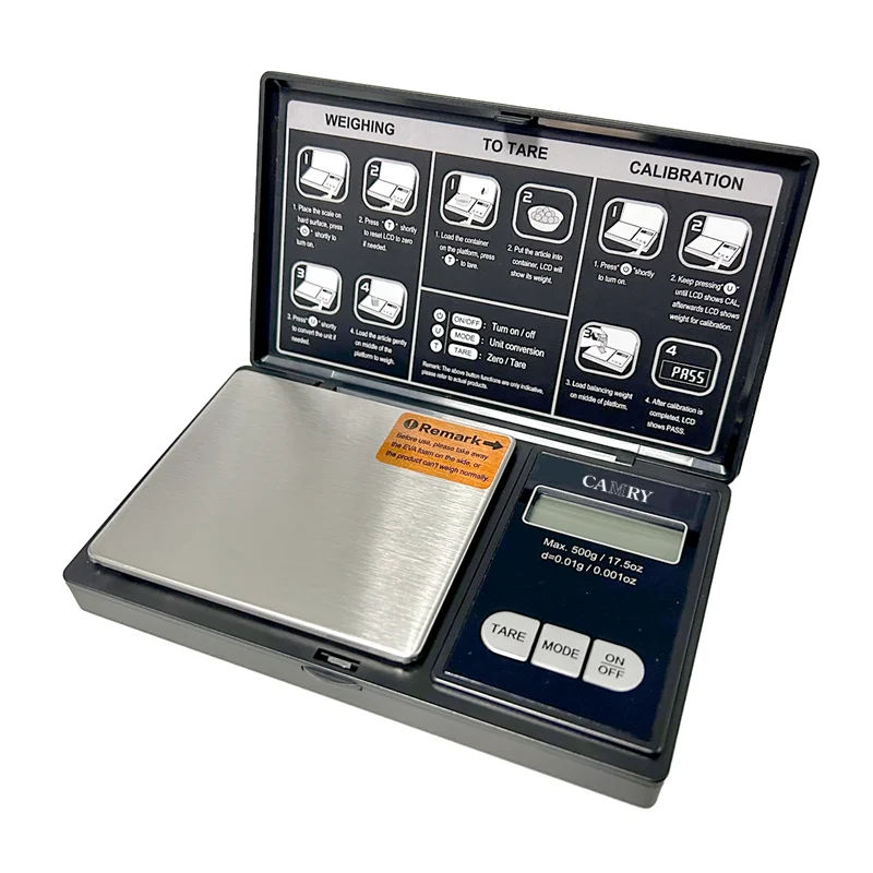 Gold Weighing Pocket Scale 0.01g Mini Clear Digital Portable Lightweight Jewelry Weight Gram Balance Accurate Pocket Scale