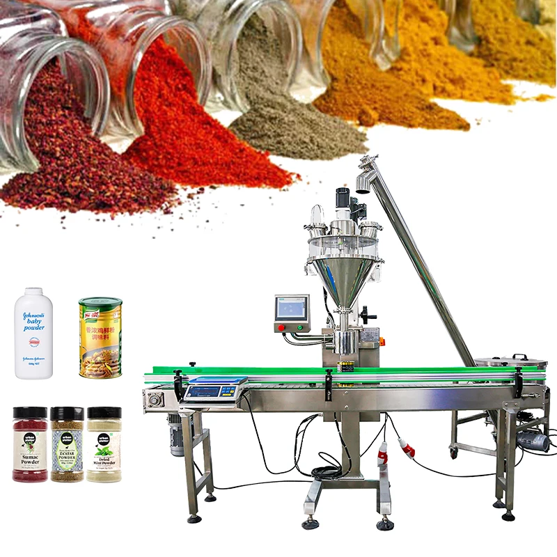 Automatic Flour Spices Chili Red Black Chilli Pepper Powder Packaging Machine
