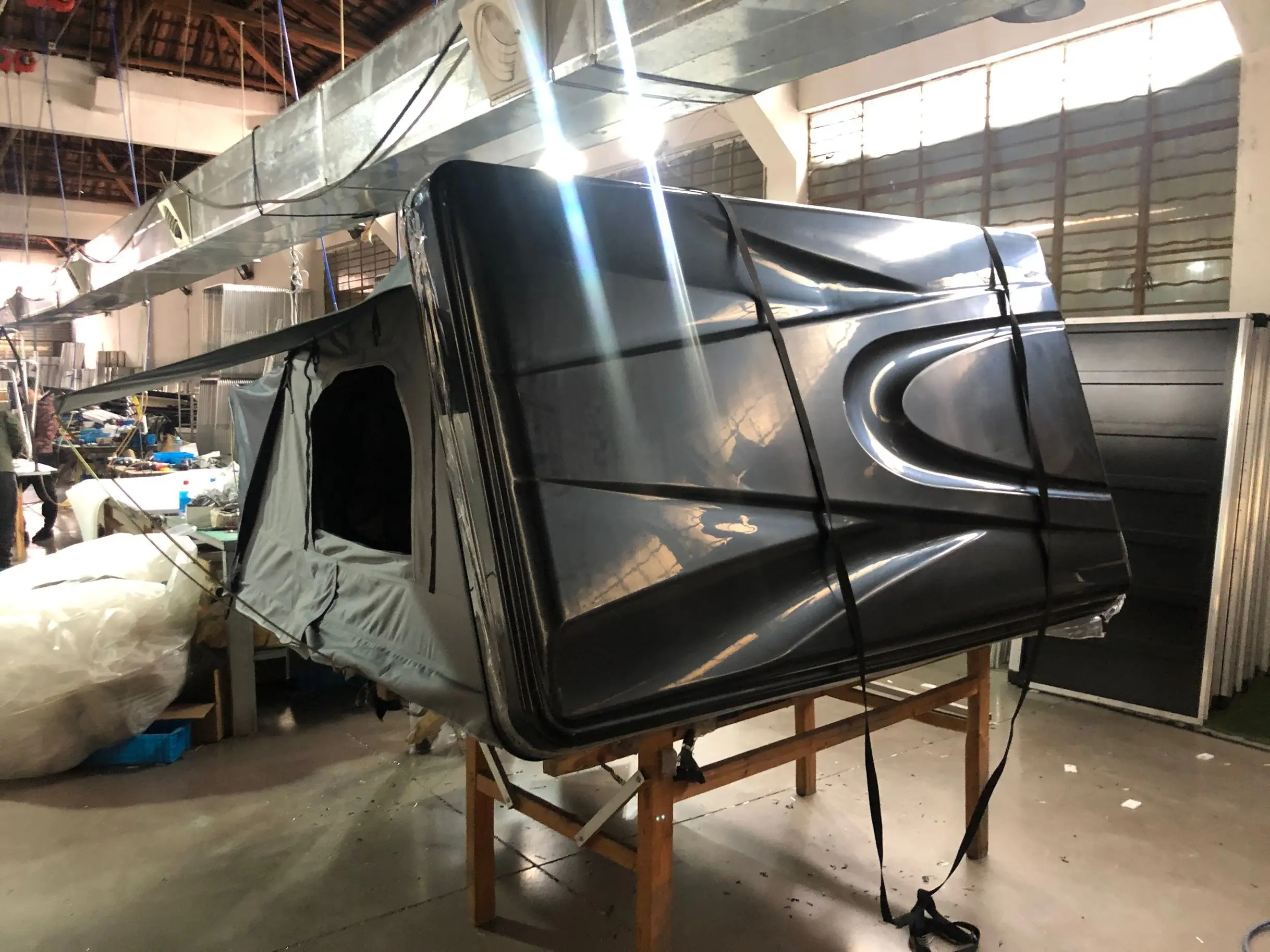 New Type Side Opening Hardshell Roof Top Tent