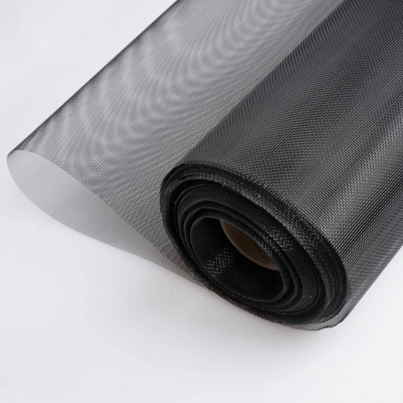 Black Coated in roll  MOSQUITO NET   3ft stainless steel window screen