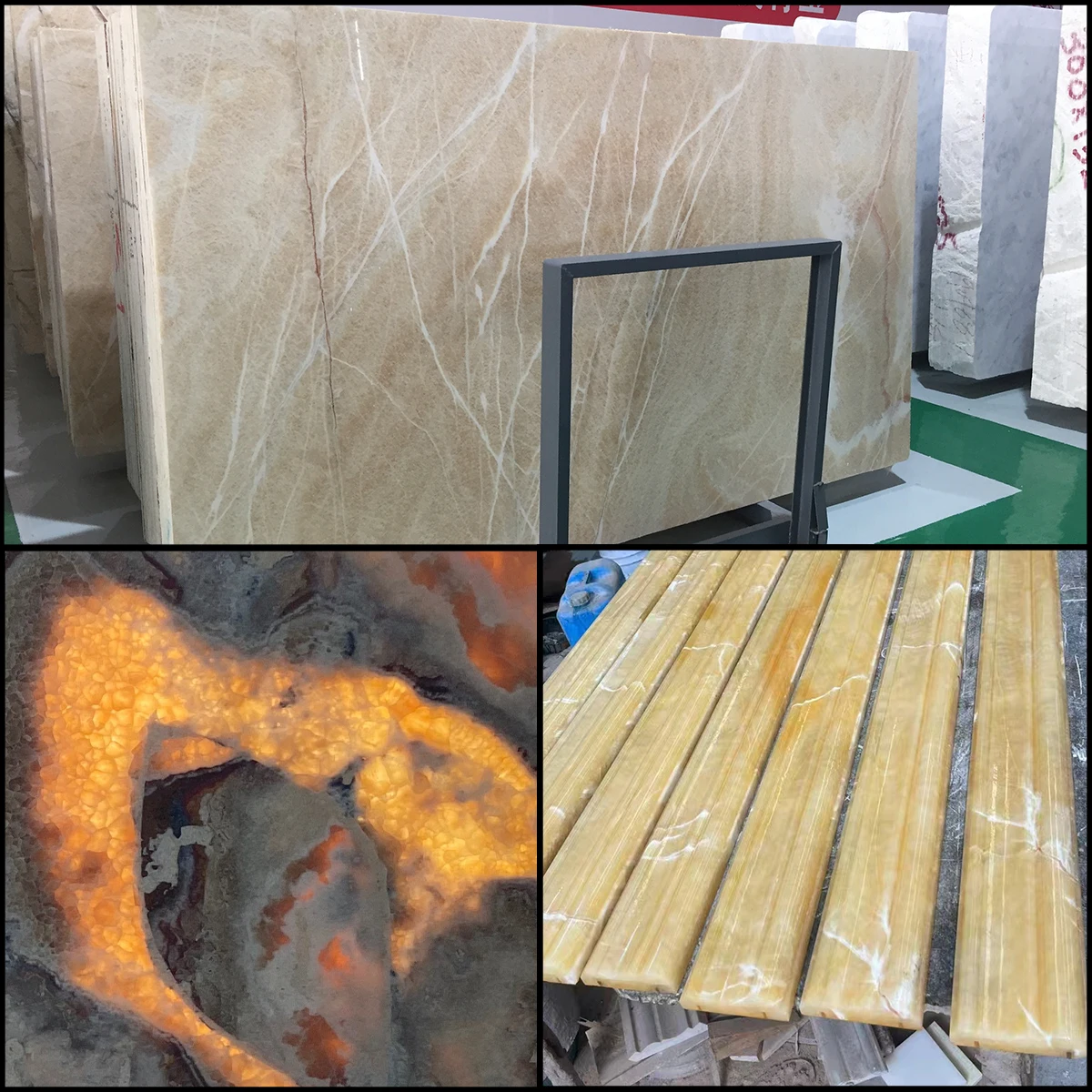 Natural Translucent Yellow Honey Onyx Slab Tiles For Kitchen Countertop Wall Panel Decoration Floor Tiles Onyx Stair Onyx Vanity