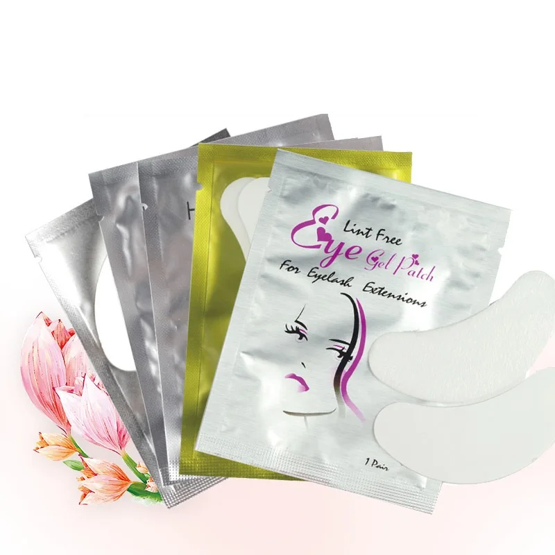 Wholesale Disposable  Anti Dark Circle Collagen Crystal Mask Hydrogel Eyelash Extensions Gel Under Eye Pads Patches