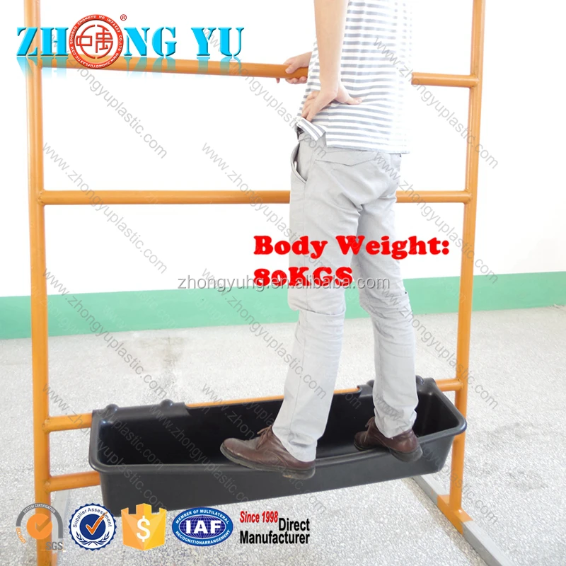52 QT  large plastic horse feeding trough water tub livestock stable water trough cow sheep goat calf cattle hook over feeder