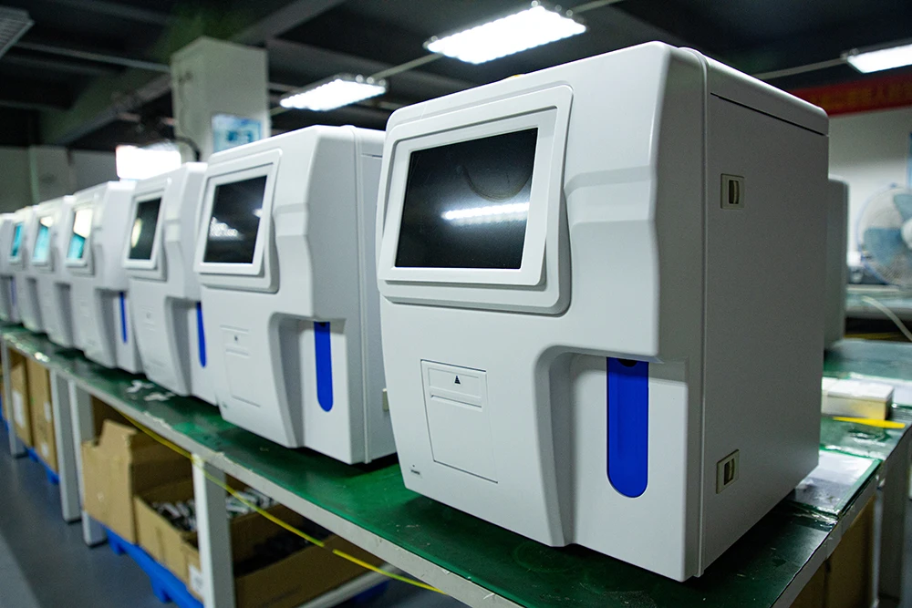 Fully Auto Blood Analyzer Veterinary Auto Hematology Analyzer SK9600vet Russian Operating Languages Touch Screen