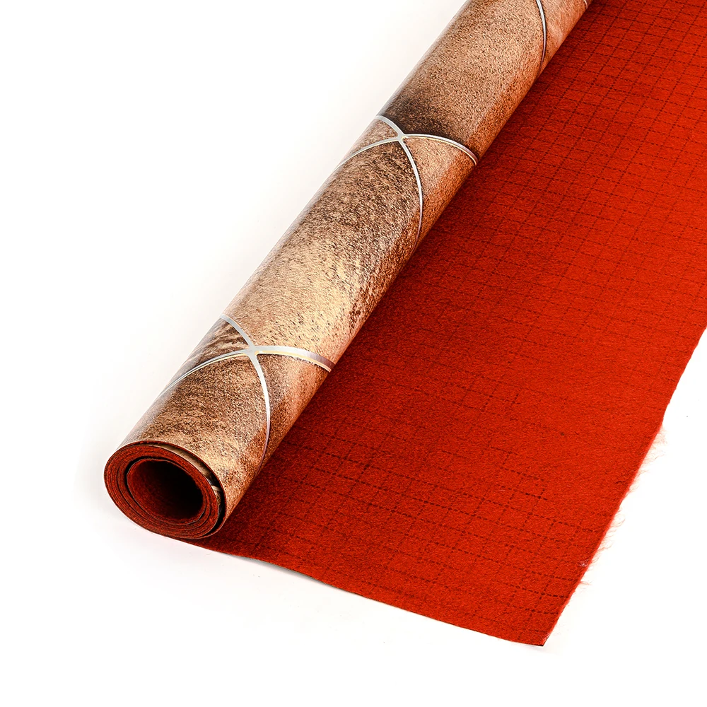 PVC PET Linoleum Vinyl Rolls Flooring For Interior Decoration  For Boats