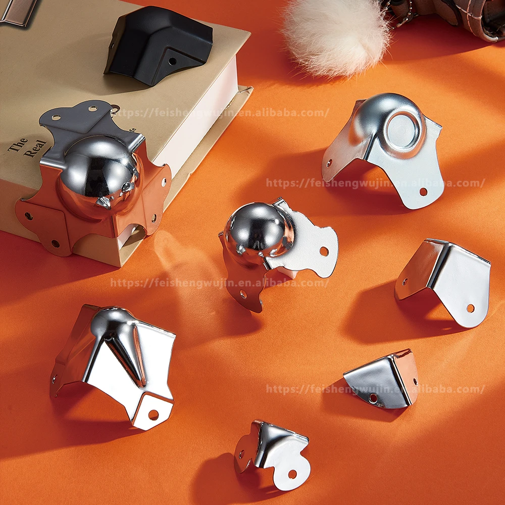 Wholesale equipment box ball corner flight case parts metal corner for box FS3124