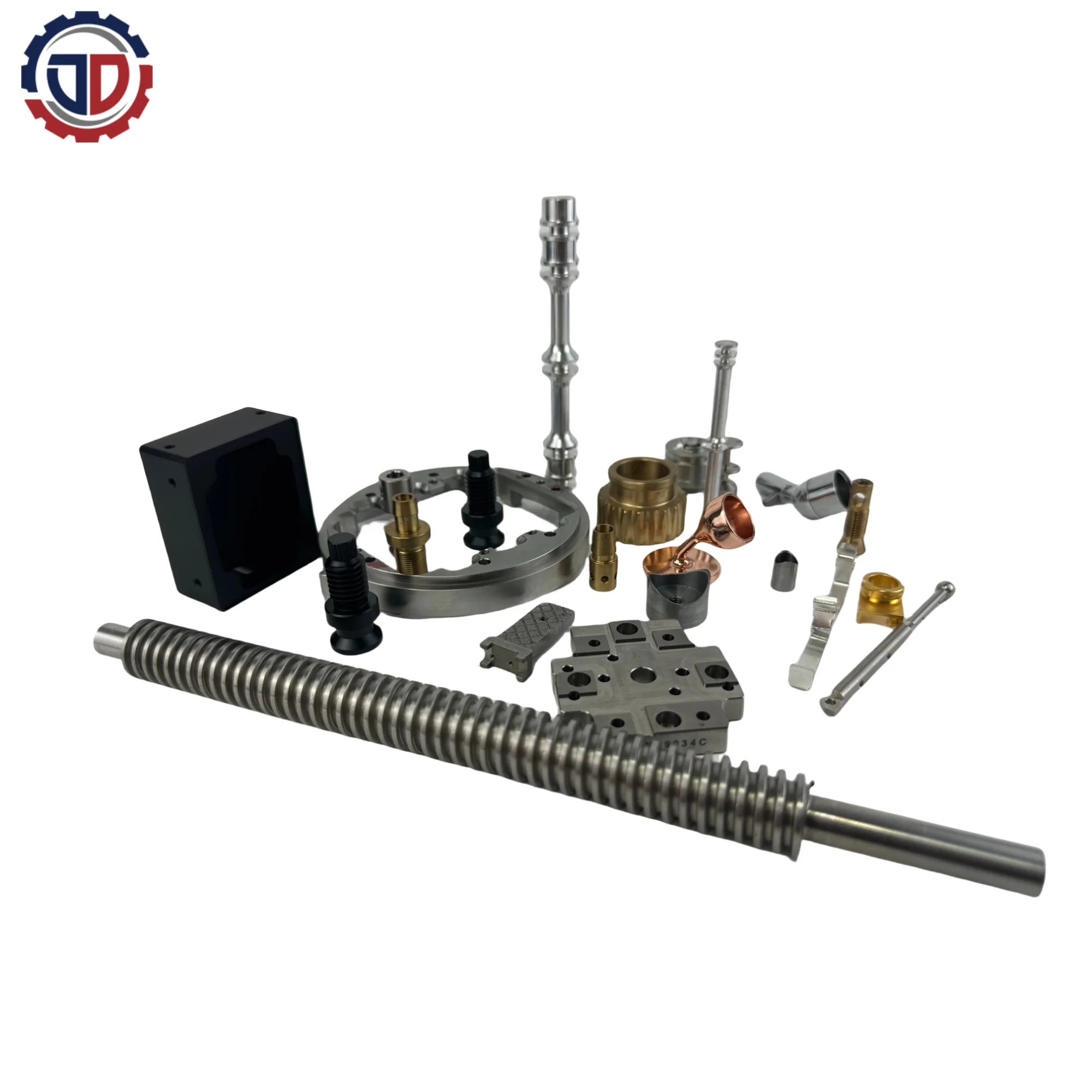 Jindee Custom CNC Anodized Aluminum High  Precision CNC Spare Turning Metal Machining Milling Manufacturer Service Parts