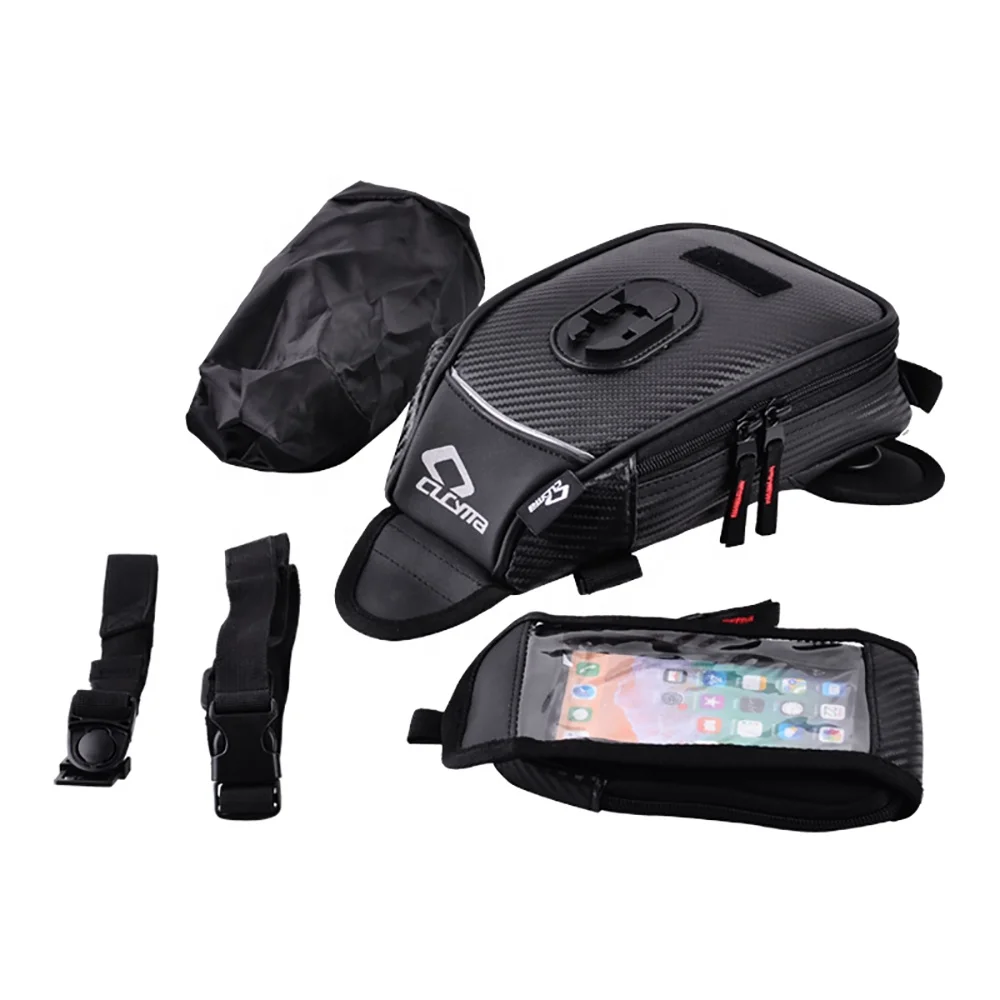 
CUCYMA New Style PU Small Motorcycle Tank Bags With Magnetic 