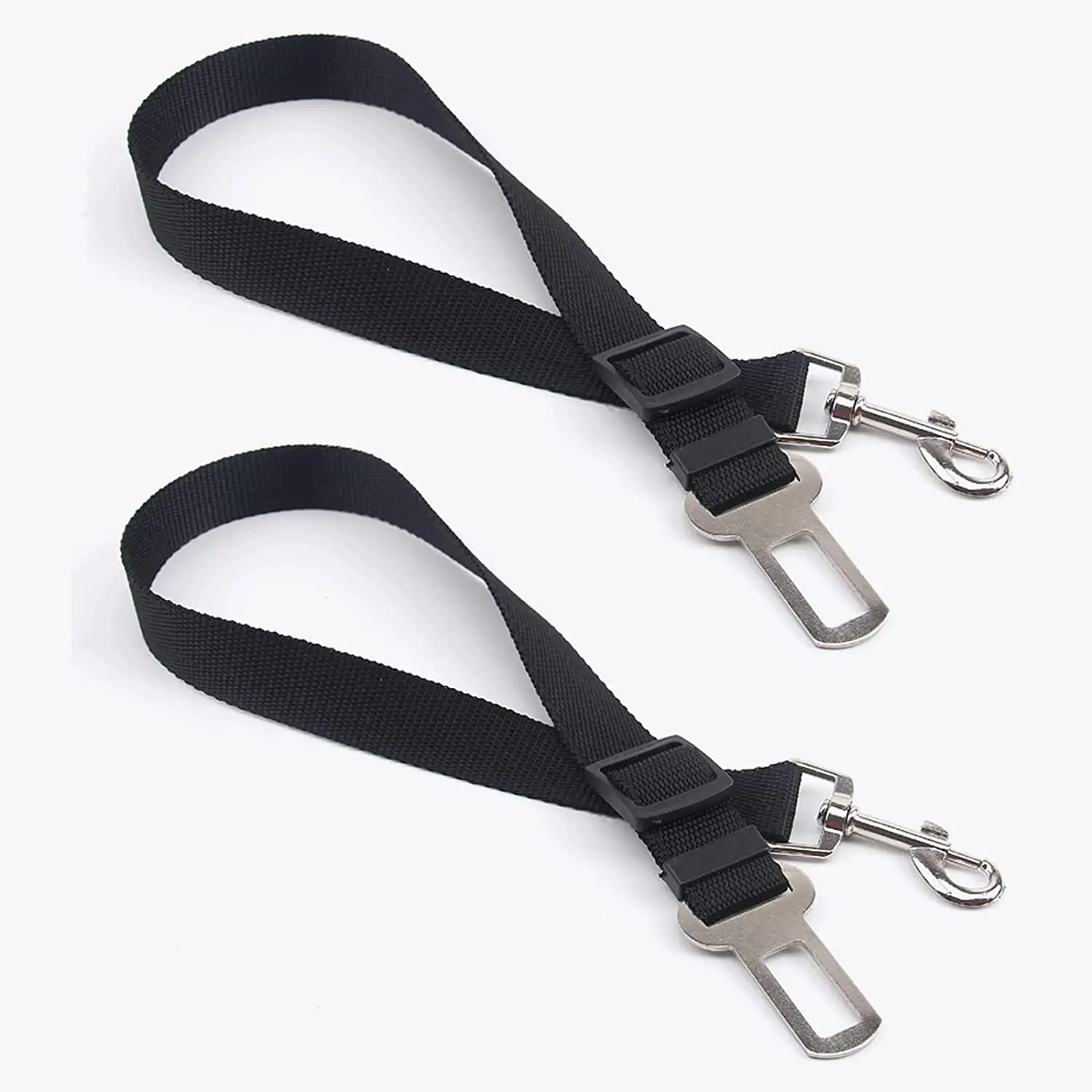 Dog Seat Belt Retractable Dog Car Seatbelts Adjustable Pet Seat Belt for Vehicle Nylon Pet Safety Seat Belts Car Harness for Dog