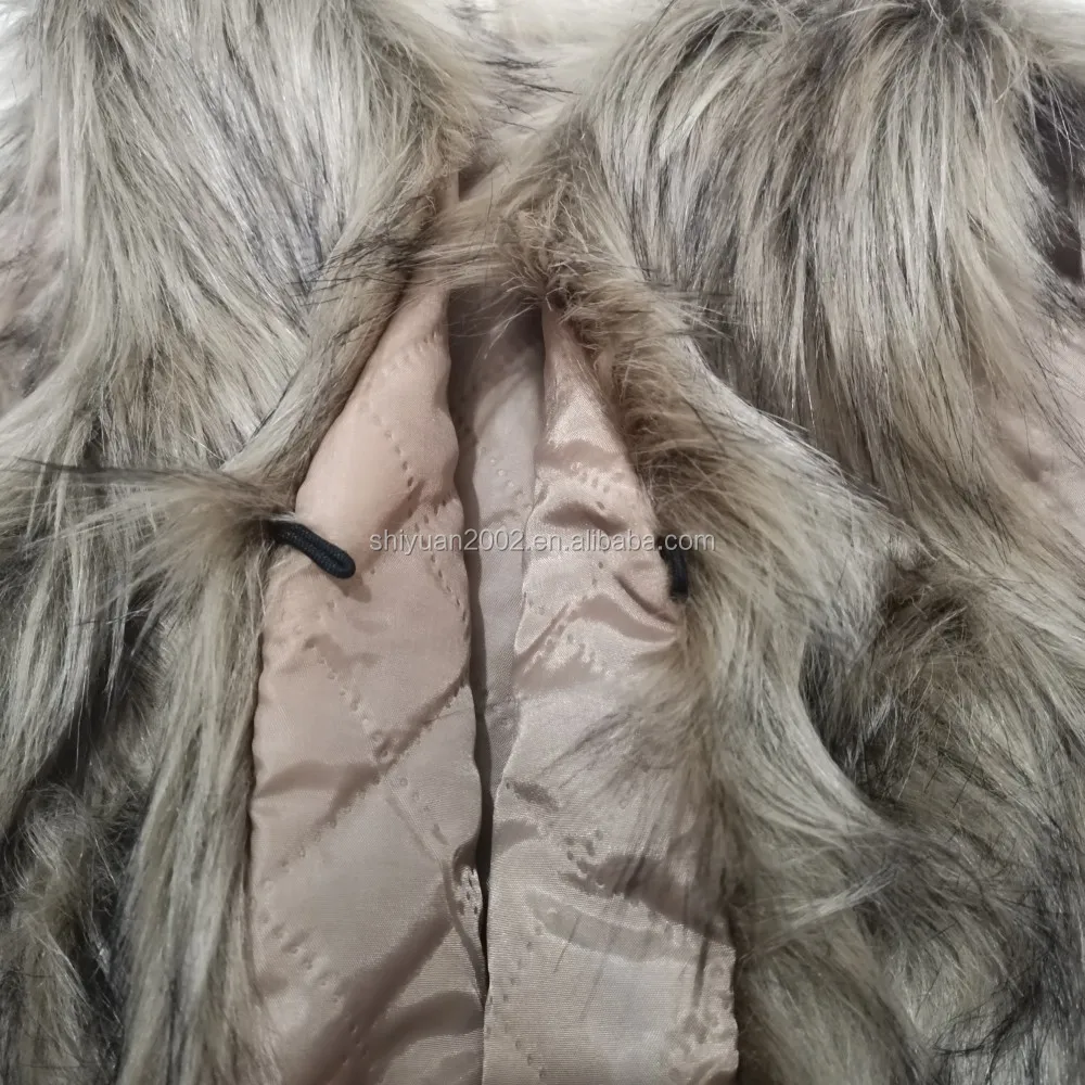 
In Stock Hot Sale Baby Clothes Tan Fur Vest Baby Girls Warm Trendy Faux Waistcoat 