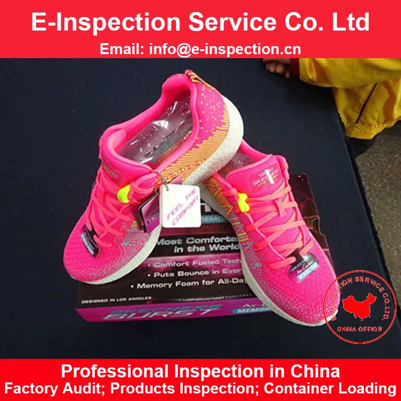 
China Sport Shoes During Products Quality Inspection Service Pre shipment container loading supervision service 