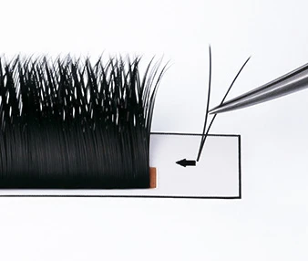 V eyelash leg curl and eyelash extension trays with 12lines or 16lines