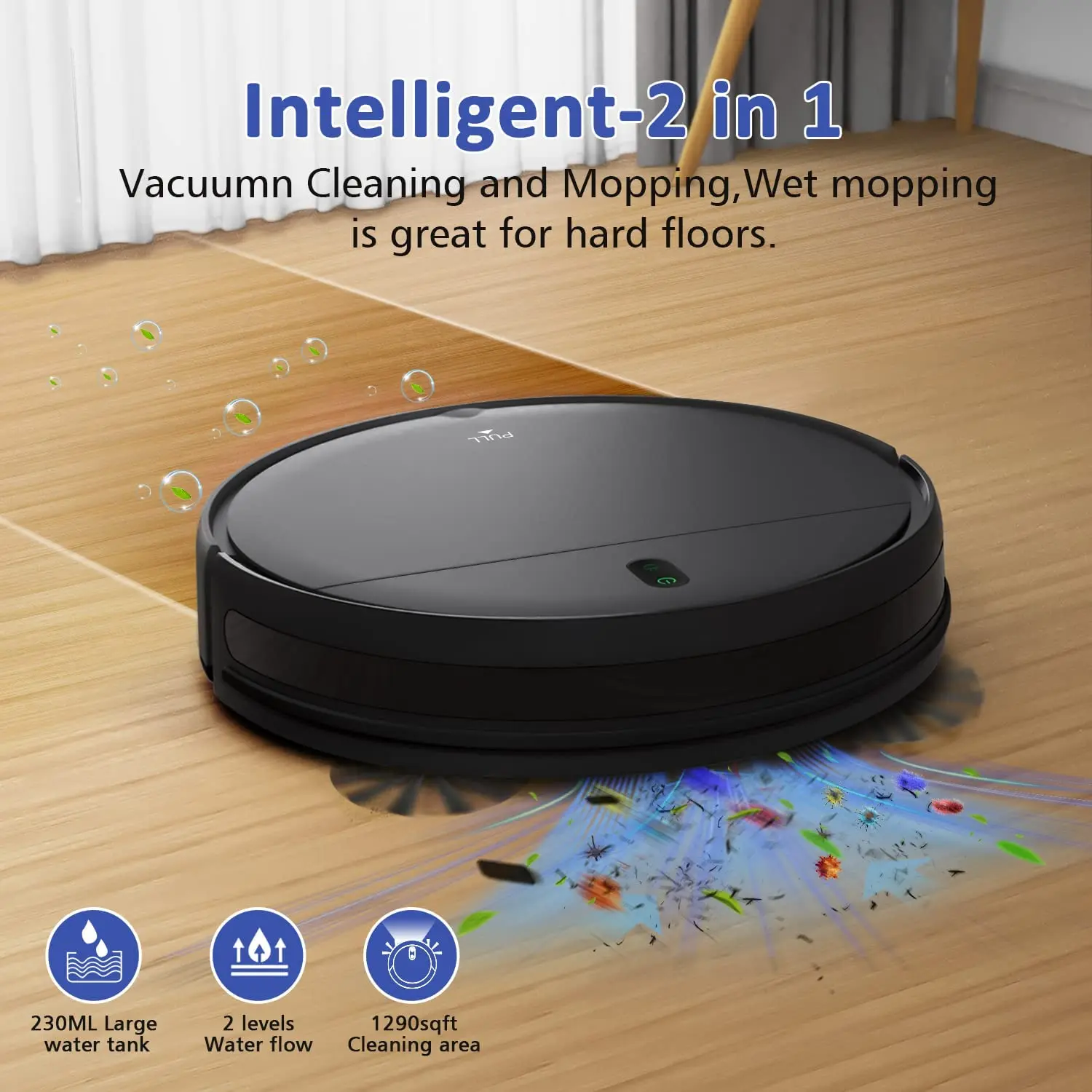 ONSON Market Automatic Charging Home Mop Robot Autorecharge Smart Vacuum Cleaner