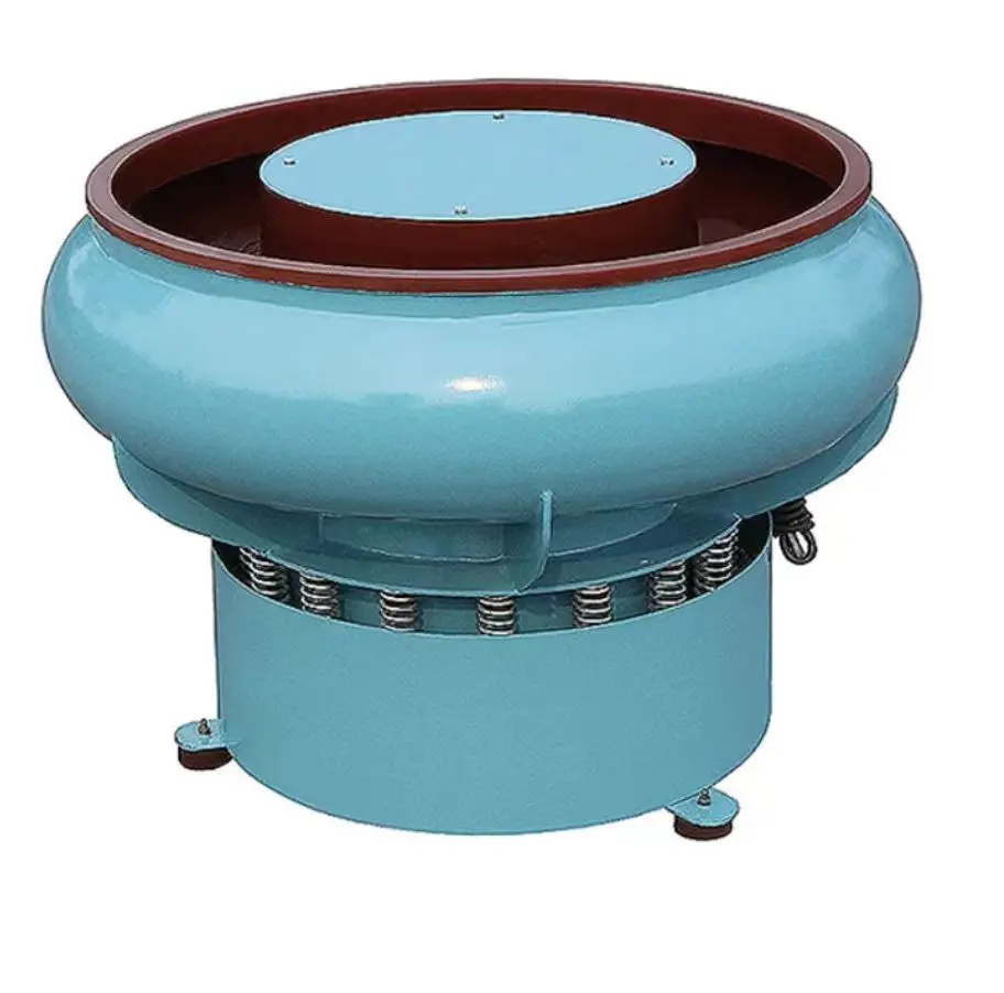 New Brass Parts Stainless Steel Plate Zinc Alloy Die Casting Deburring Polishing Vibration Finishing Machine