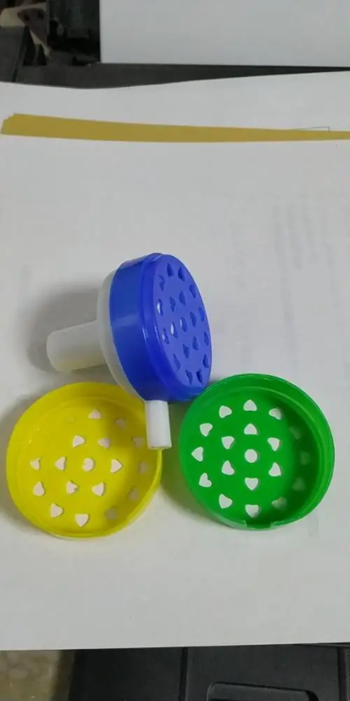 
China factory good plastic cheering horn, yellow blue red green toy football fans cheer 1 segment trumpet with without cap 