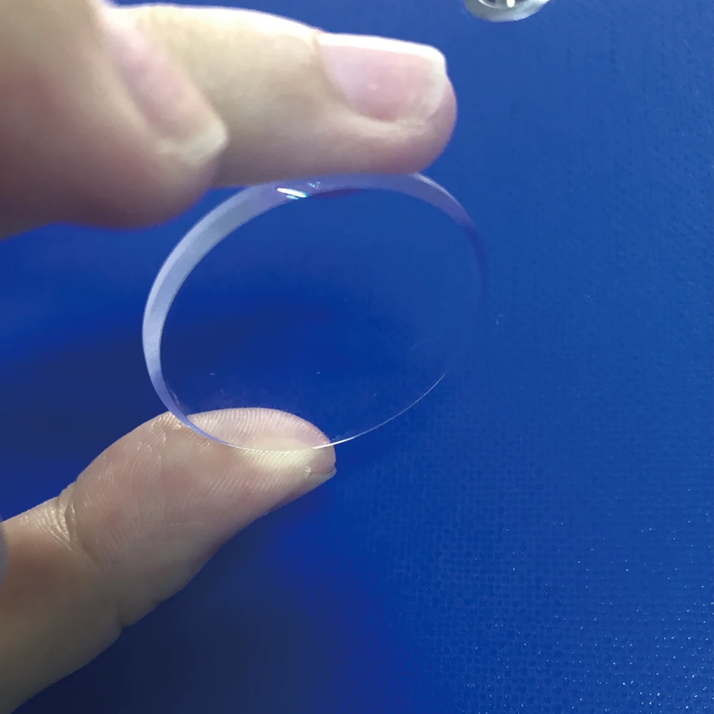 Factory Price Laser Cutting Double Dome Crystal Sapphire Watch Glass Lens Optical Window