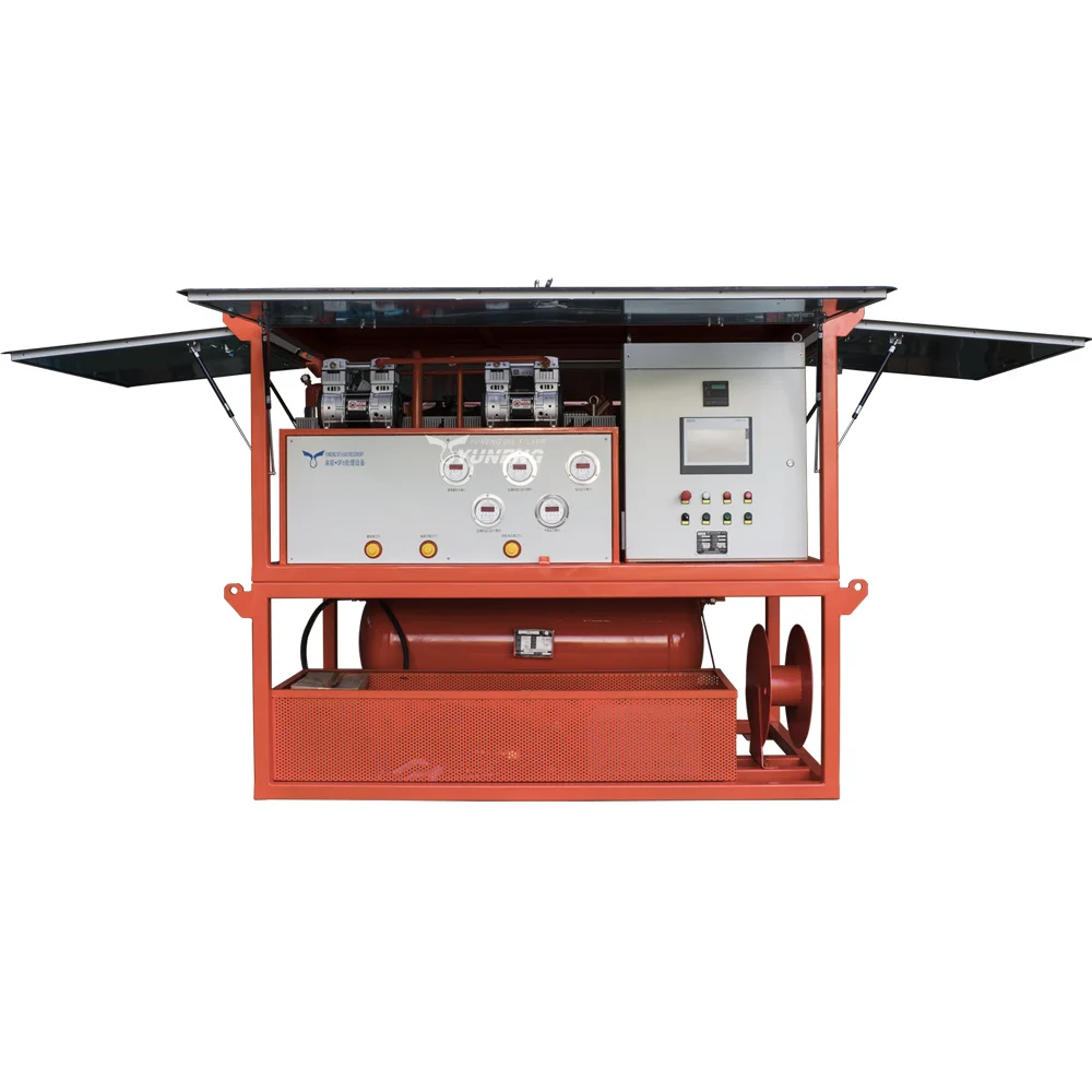 Multifunctional with Dilo Coupling SF6 Gas Recovery, Purification and Inflating Machine