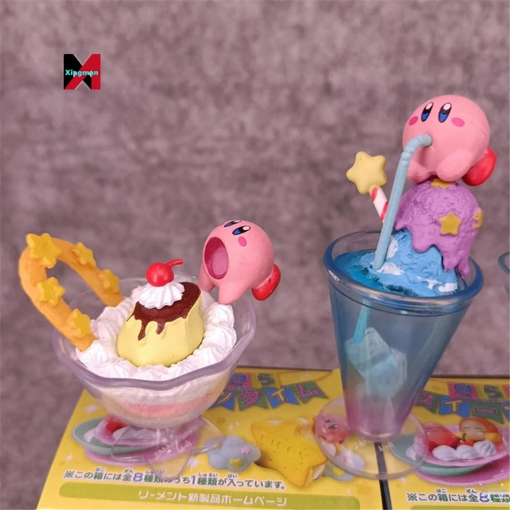 Pvc 8Pcs/Set Model Toy Anime Mystery Kirby Super Star Action Figure for Desktop Decoration Blind Box Toys