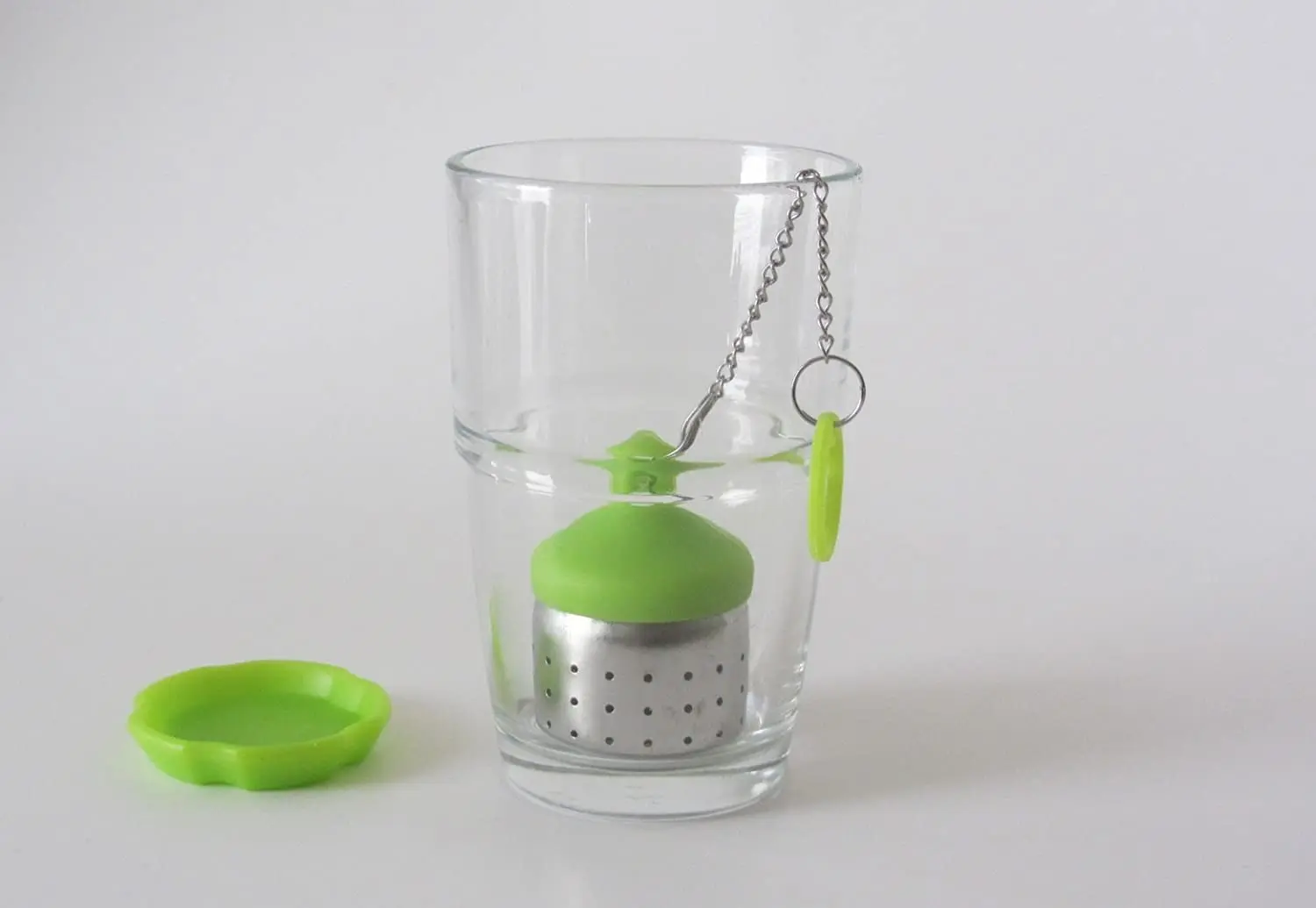 
New hot selling stainless steel silicone perfect brewing filter tea herbal infuser ball 