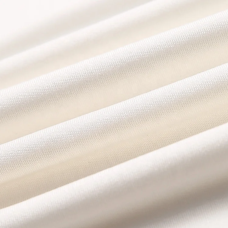 Двухсторонняя ткань для нижнего белья из переработанного шелка тутового 100% шелкопряда для женщин и мужчин