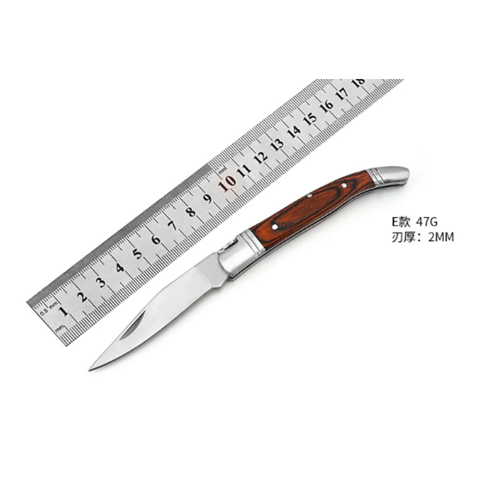 high quality French wooden handle multifunction Laguiole folding pocket knife with Corkscrew