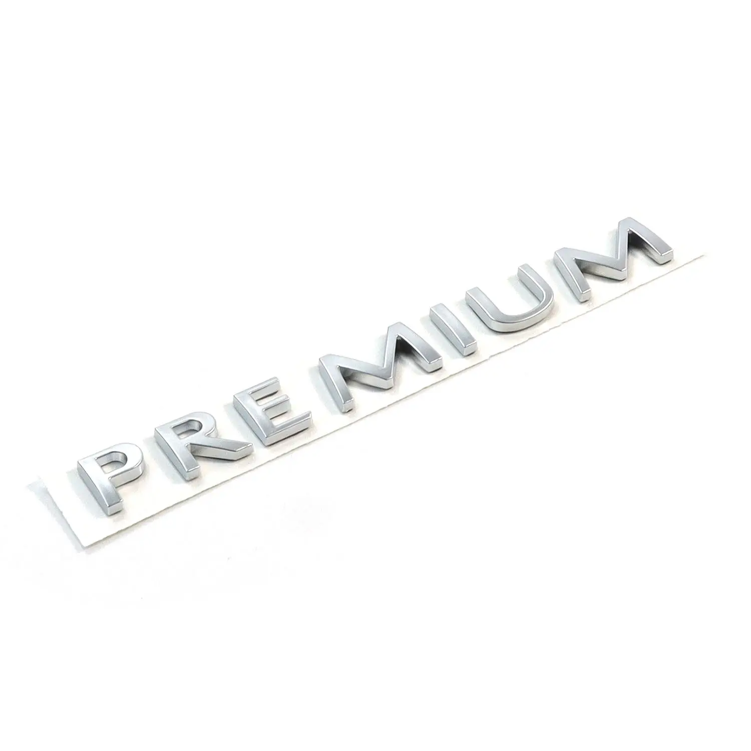 Factory Custom Abs Plastic Chrome 3d Letters Chrome Car Badges Auto Emblems Stickers With Self-adhesive