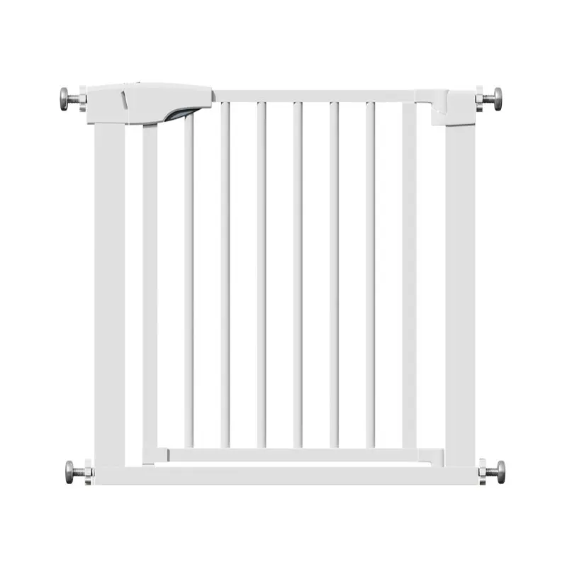Metal indoor baby safety gate children pet baby fence stairway High Quality Indoor Adjustable Child Safety Retractable Baby gate