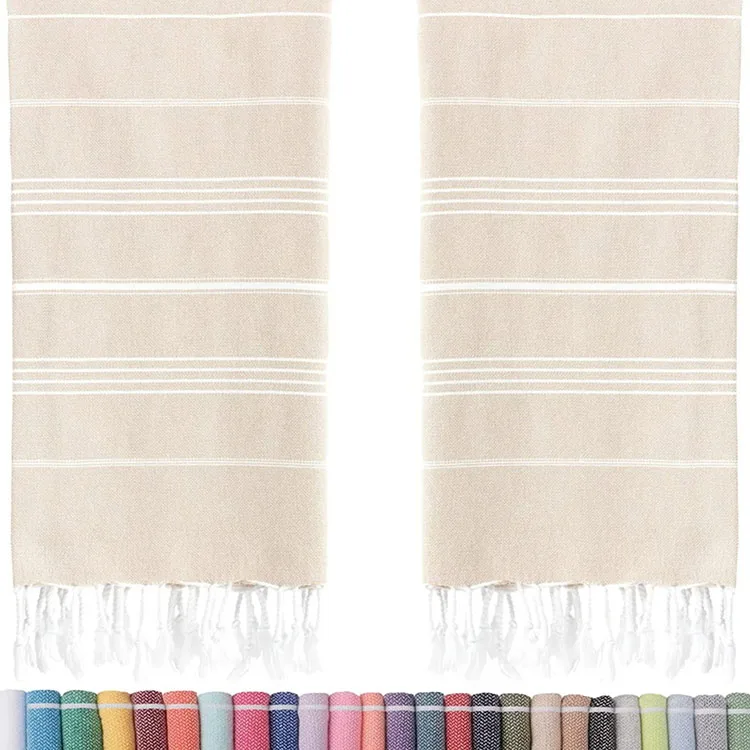 Оптовая цена пользовательские турецкие полотенца пляжные полотенца