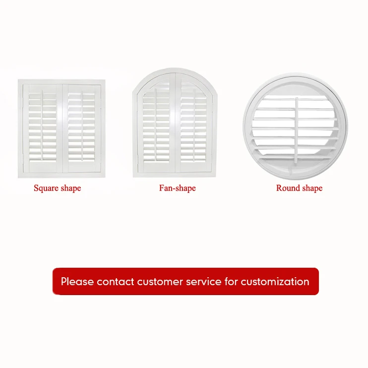 faux wood 4 inch plantation decorative indoor window sliding horizontal shutters kits basswood outdoor direct from china