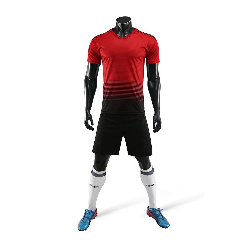 
Hot Sale Club Soccer Jersey Set Sublimation Practice Custom Football Uniform 