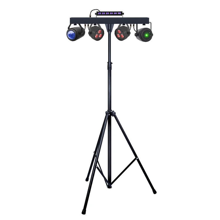 
NEW DMX512 Multifunction Strobe BALL LED Par Laser LED Stage Disco Lighting 