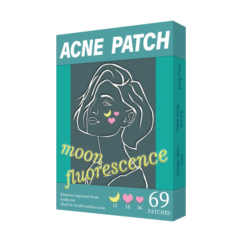 BLSEX Best Selling 69 Absorbing Pimple Patches Hydrocolloid Spot Treatment Blemish Cover Acne Spot Stickers Heart Moon Face Care
