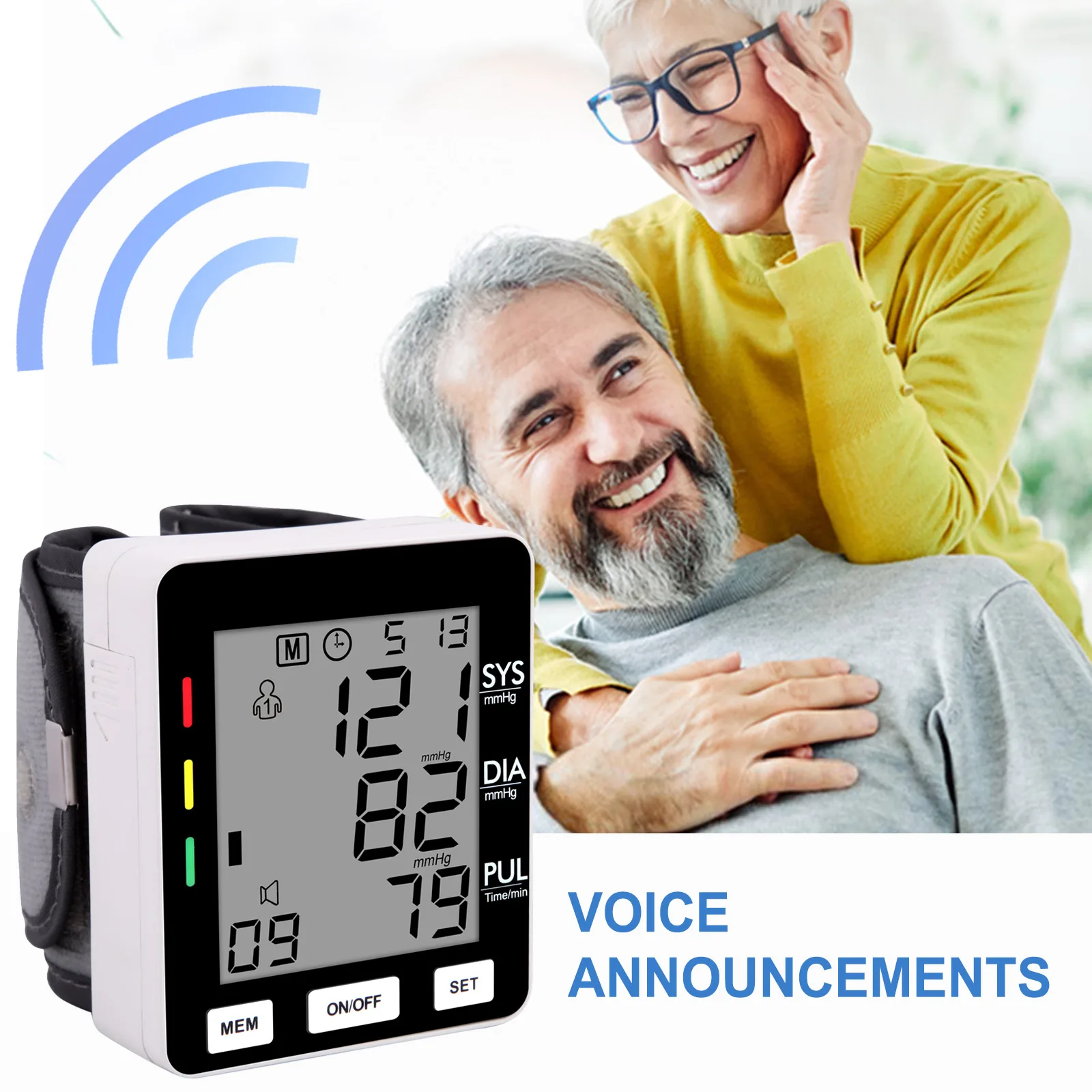 Medical CE MDR approved Customized OEM Logo Printing Wrist Blood Pressure Monitor digital Sphygmomanometer