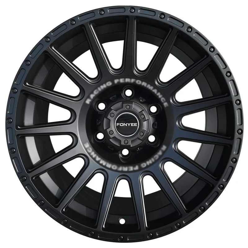 F32FBX026 Fonyee wheels New Design Off Road Alloy Wheels Aluminum Alloy Car Wheel Rim 17 Inch 5 6 holes