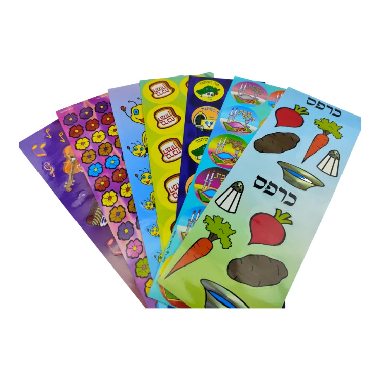 Personalized Cartoon Clear Die Cut kiss cut sticker Holographic Vinyl Stickers Custom Kiss Cut Sticker Sheet for kids play