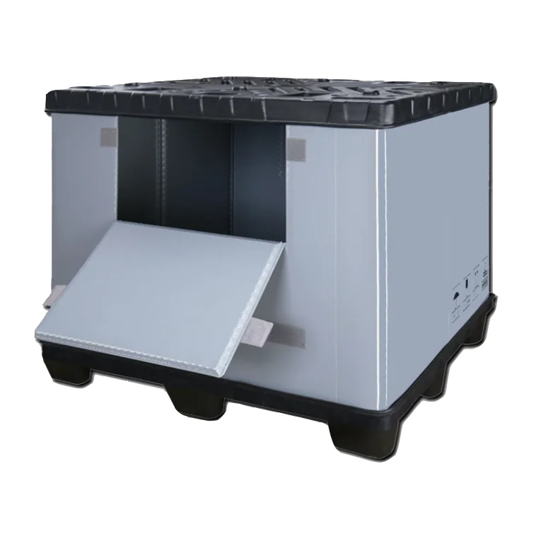 
Large bulk pallet container foldable plastic pallet box storage box  (60828030410)